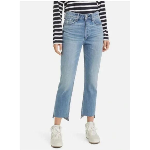 Rag and Bone Nina High-Rise Ankle Cigarette Jeans Size 29 - Picture 1 of 14